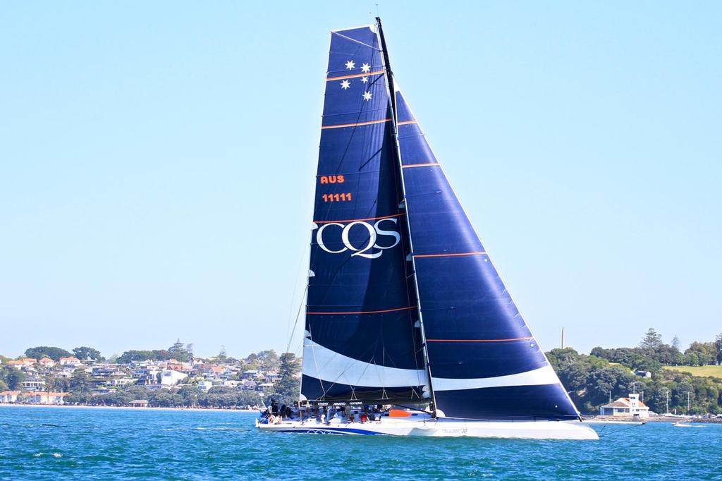 CQS supermaxi Waitemata Harbour, Auckland - November 23, 2016 © Richard Gladwell www.photosport.co.nz